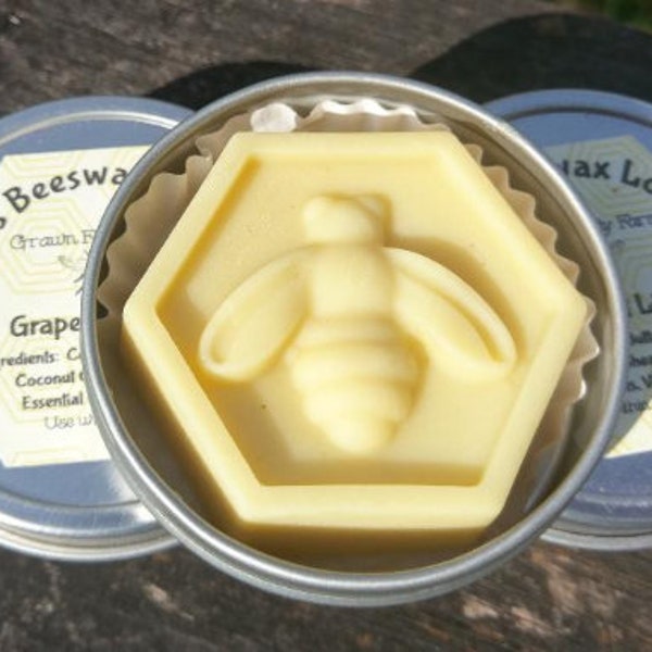 Luxurious Beeswax Lotion Bar - Grapefruit Lime