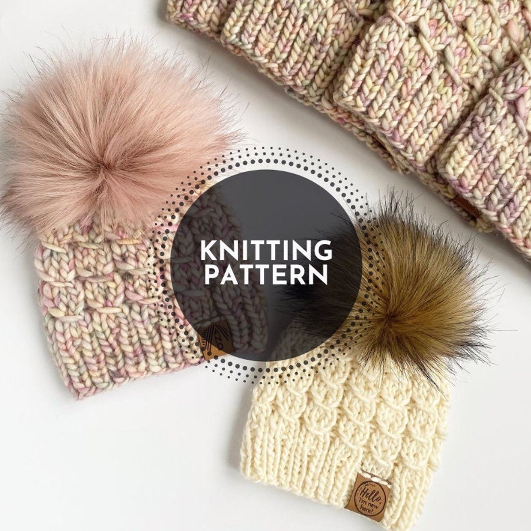 The Olivia Toque - Knitting Pattern - All Sizes - Adult - Teen - Child ...