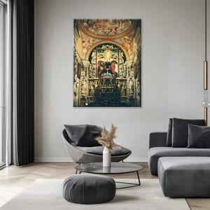 Canvas | Sicily | Italy | Church | Vintage | Old | Classic | Religious