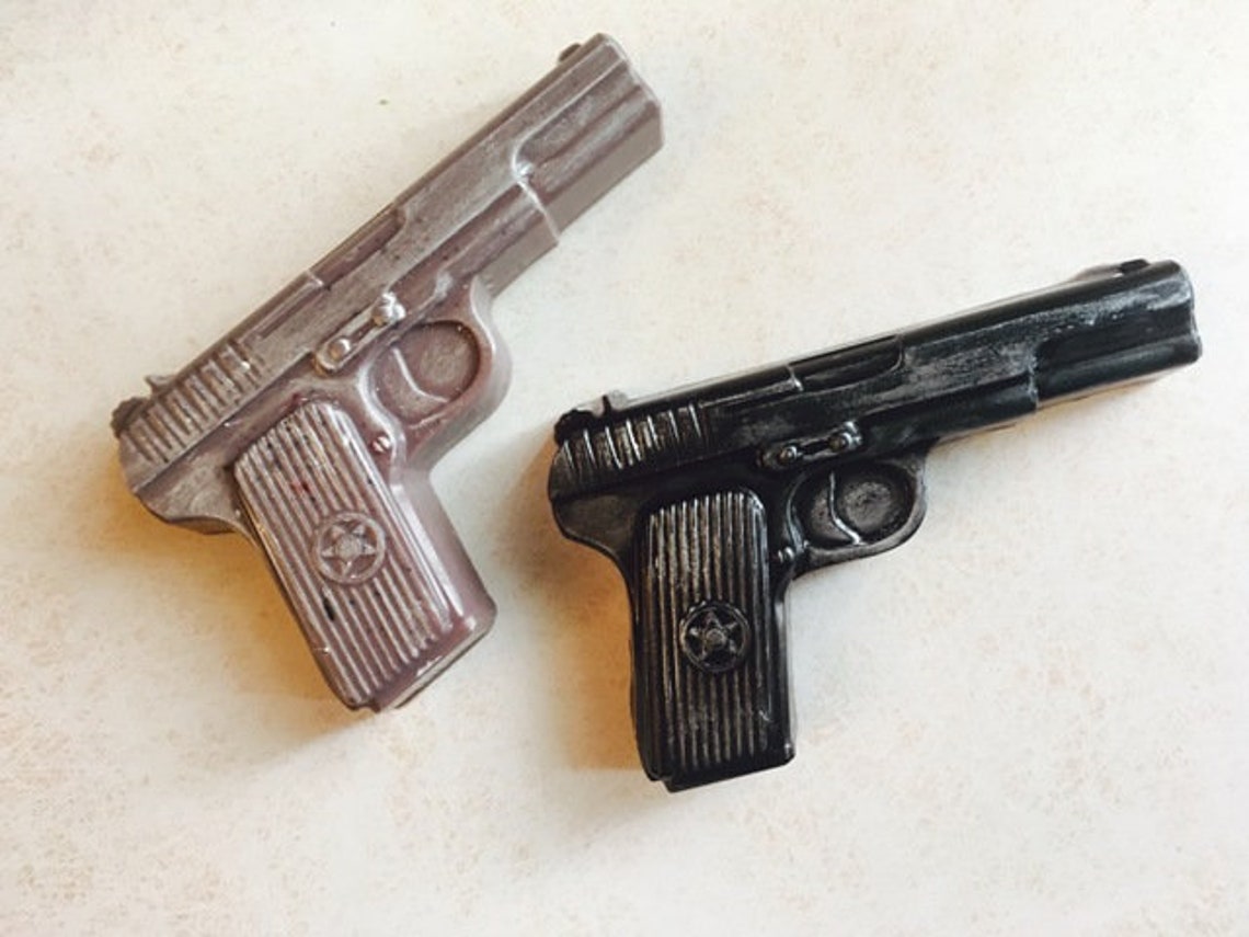Gun plastic mold handgun mold chocolate plastic mold gun Etsy