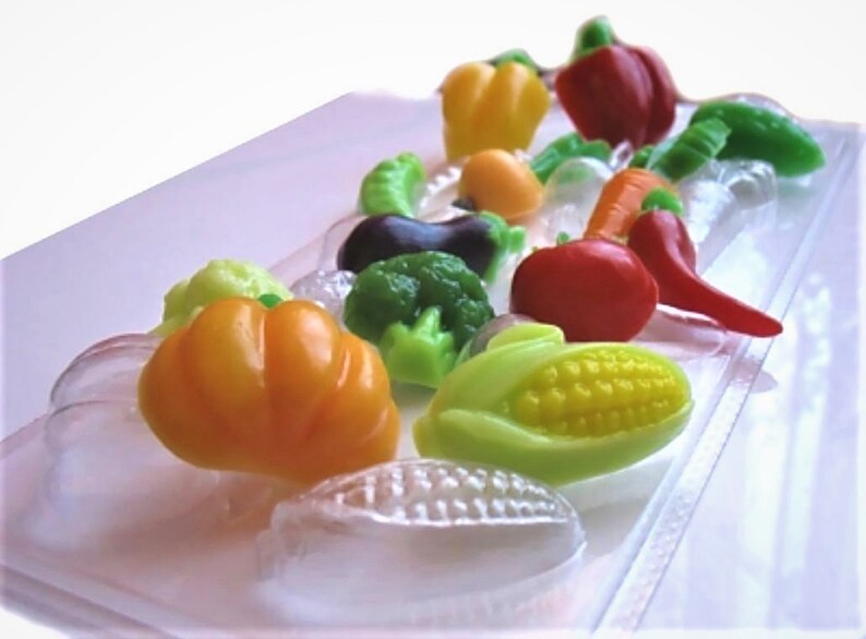 Vegetables mold veggies mold plastic mold vegies mold Etsy