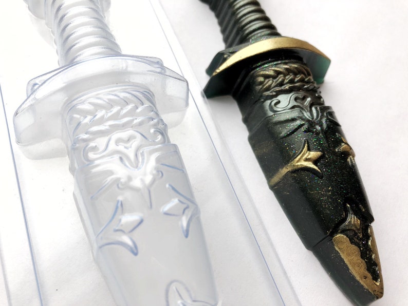 Dagger mold knife mold soap mold plastic molds bath bomb Etsy