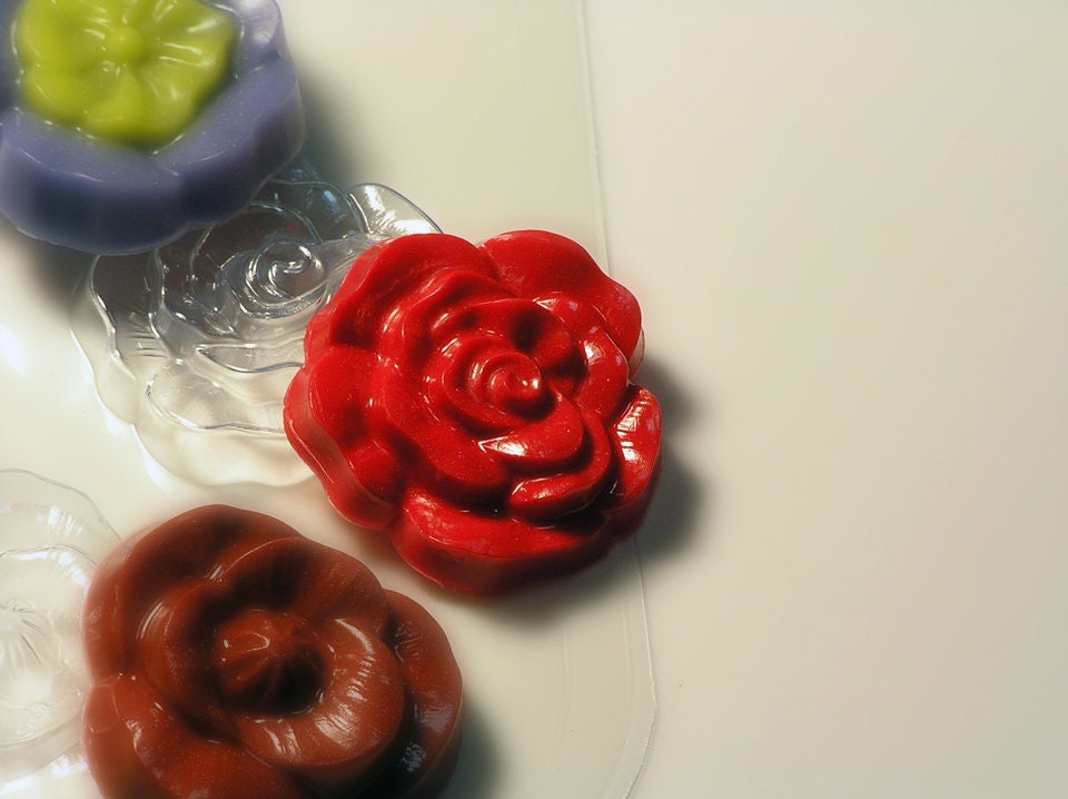 Flower plastic mold flowers mold polymer clay mold flower Etsy