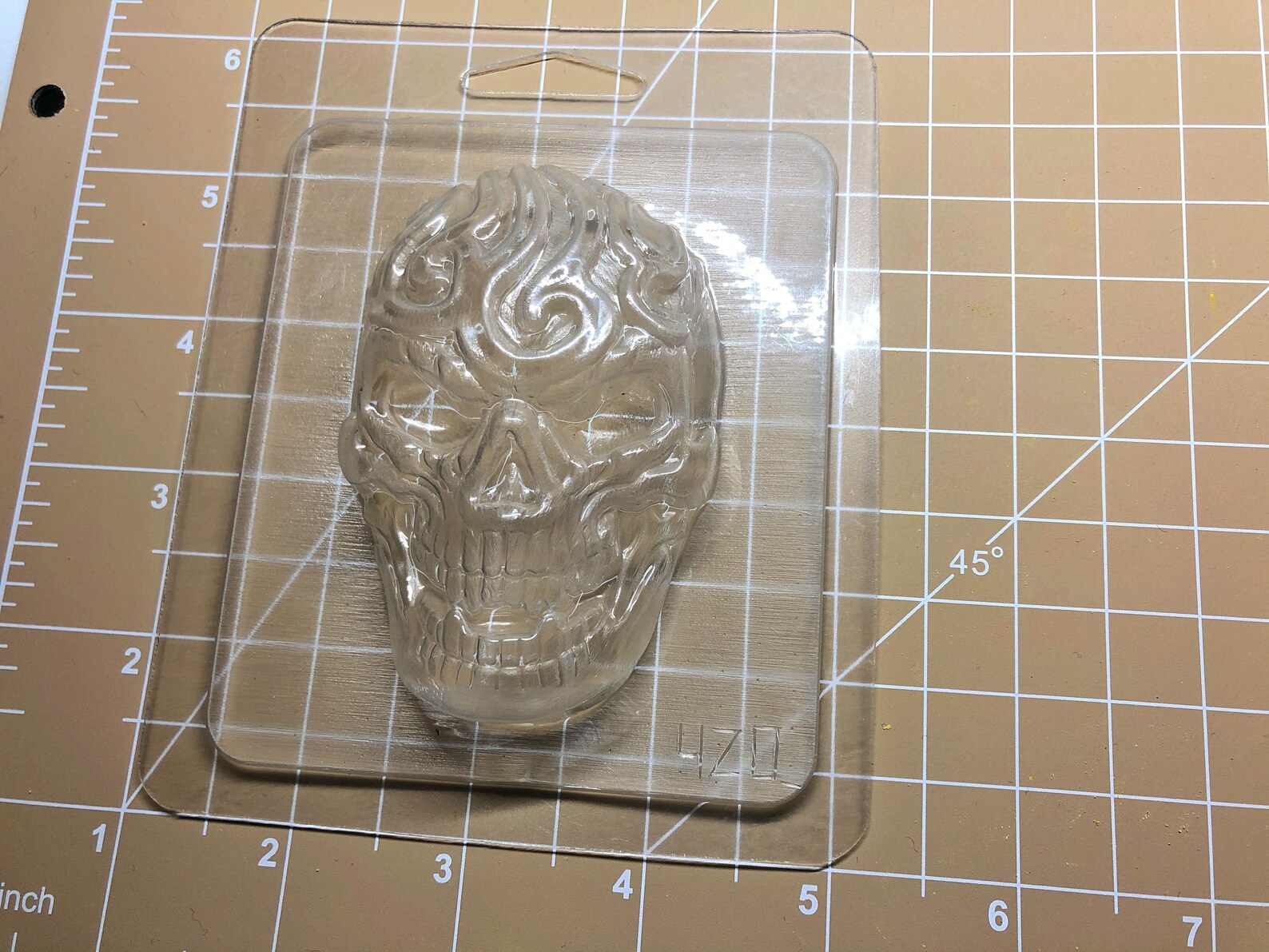 Skull Mold Resin Mold Halloween Mold Polymer Clay Mold Etsy
