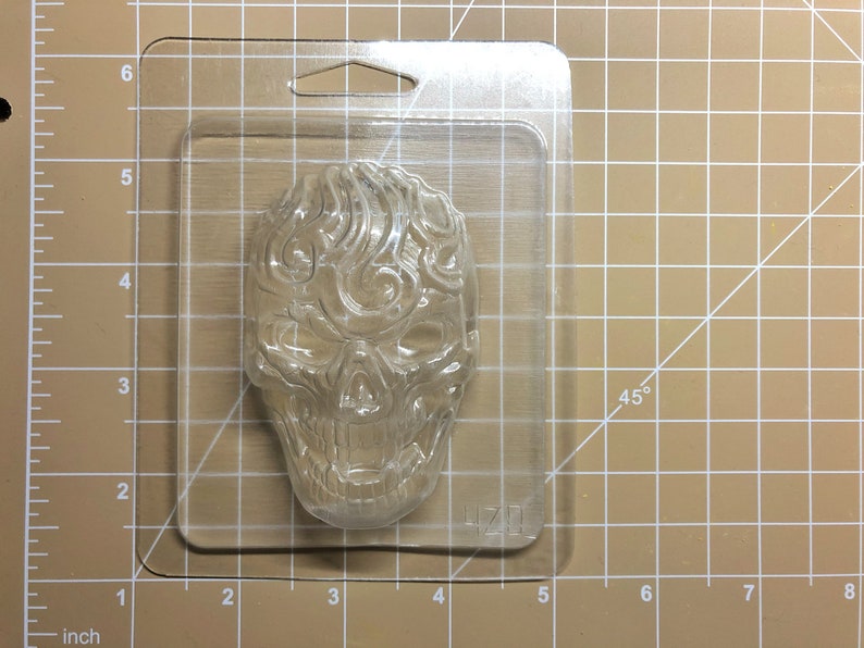 Skull Mold Resin Mold Halloween Mold Polymer Clay Mold Etsy
