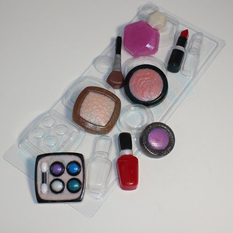 Cosmetics mold eyeshadow mold soap mold nail polish mold Etsy