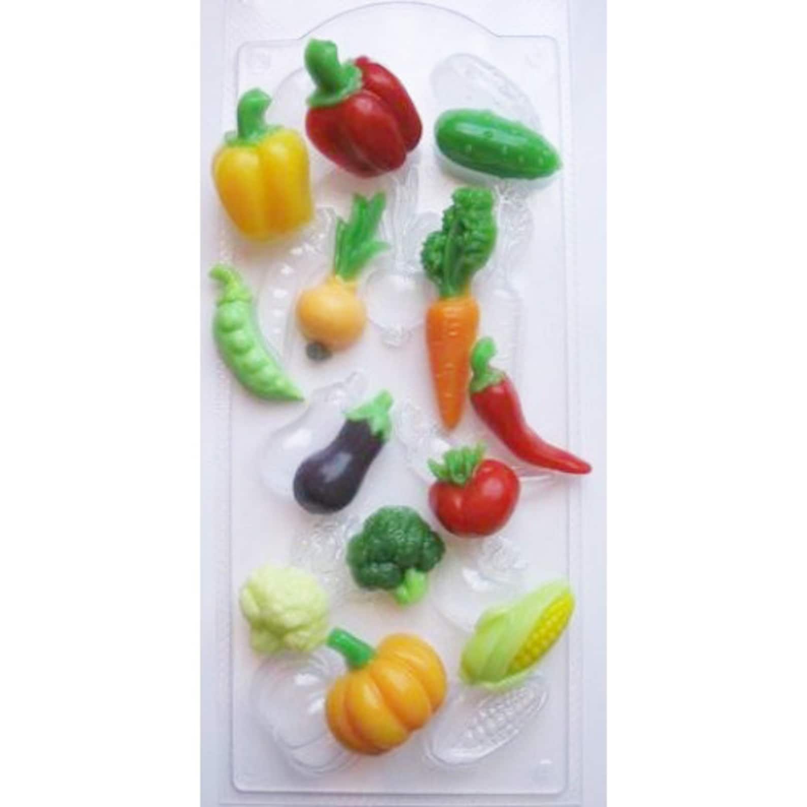 Vegetables mold veggies mold plastic mold vegies mold Etsy