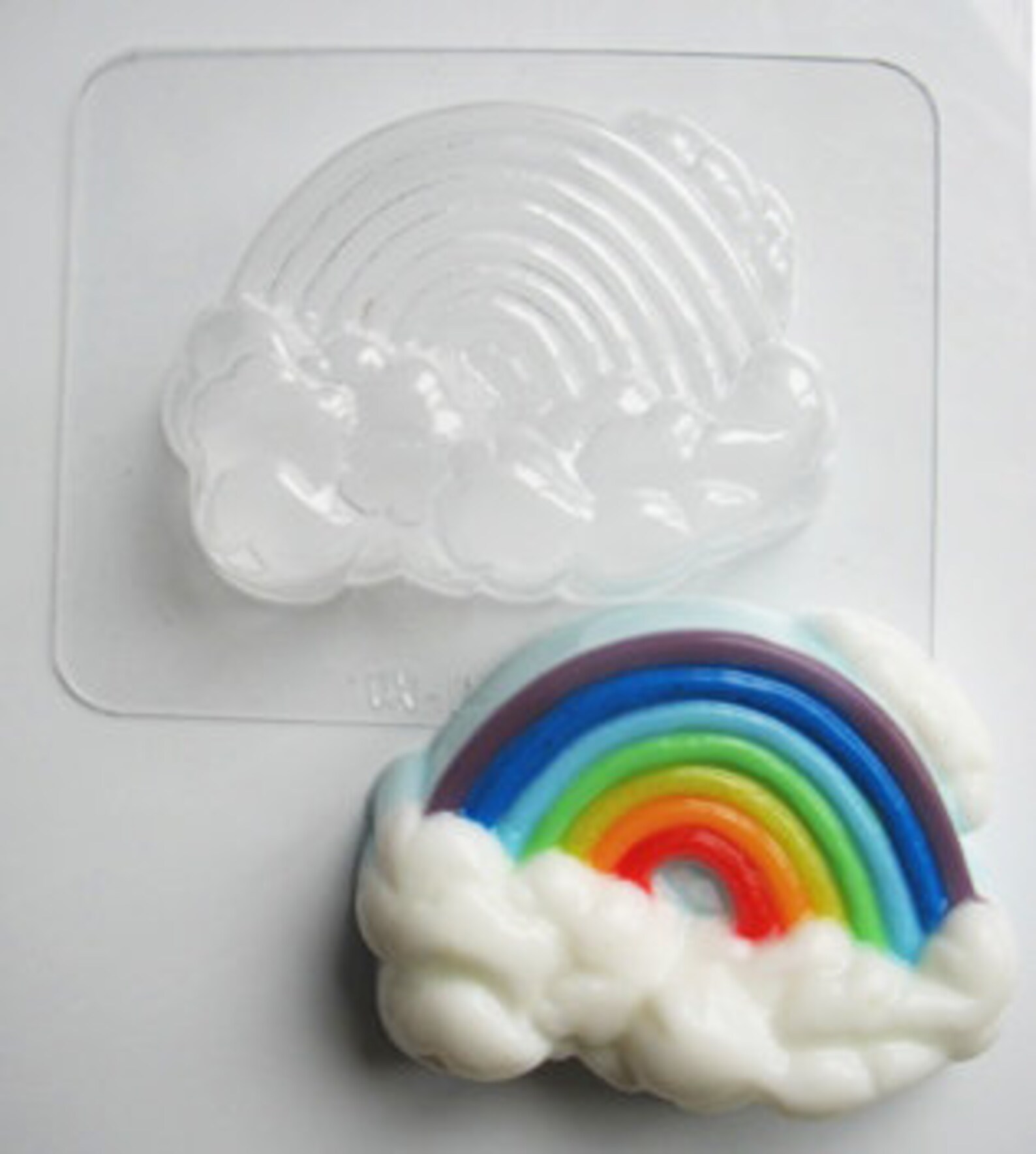 Rainbow mold soap mold plastic mould lgbt mold lesbian Etsy