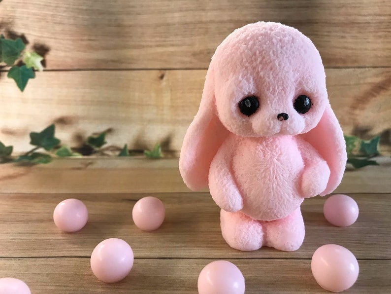 3D rabbit bunny silicone mold for soap and bath bombs candy Etsy