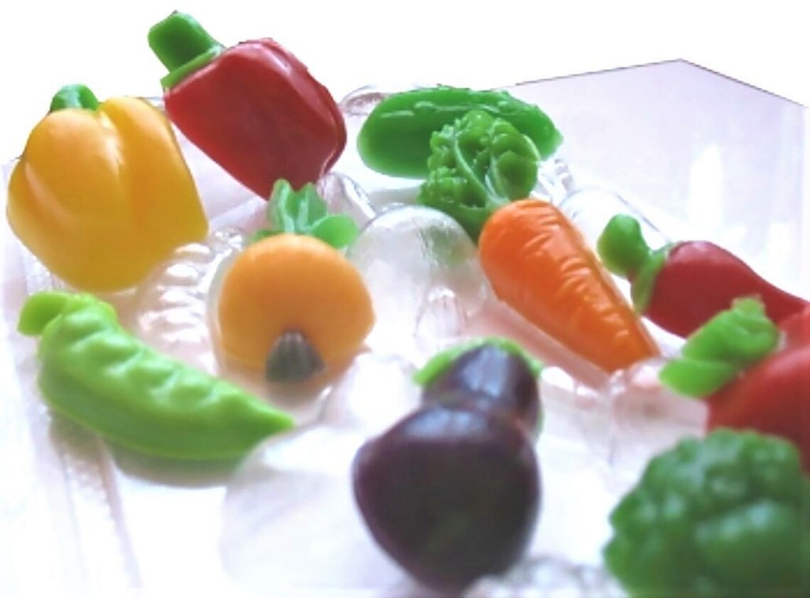 Vegetables mold veggies mold plastic mold vegies mold Etsy