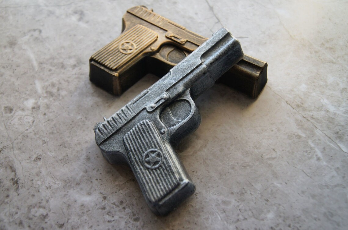 Gun plastic mold handgun mold chocolate plastic mold gun Etsy