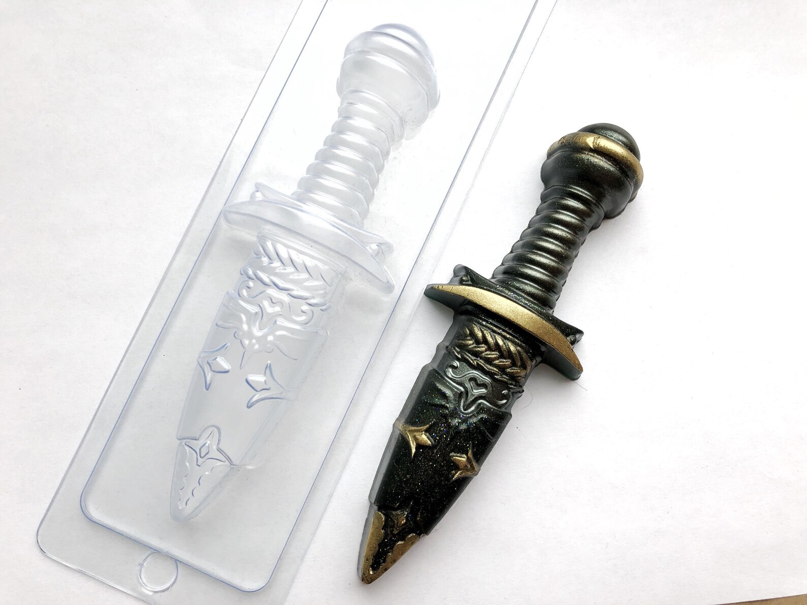 Dagger mold knife mold soap mold plastic molds bath bomb Etsy