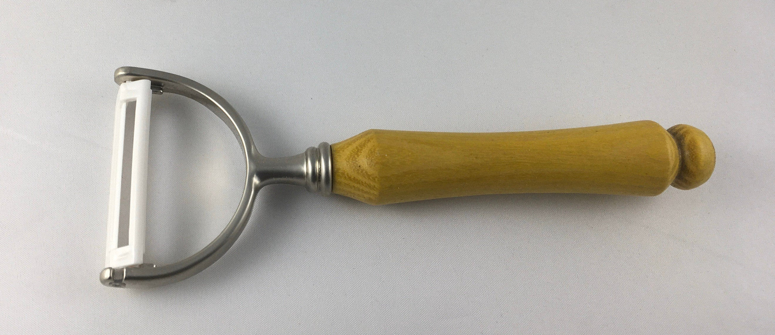 Vegetable Peeler Solid Wood Handle Very Sharp Ceramic Blade Etsy