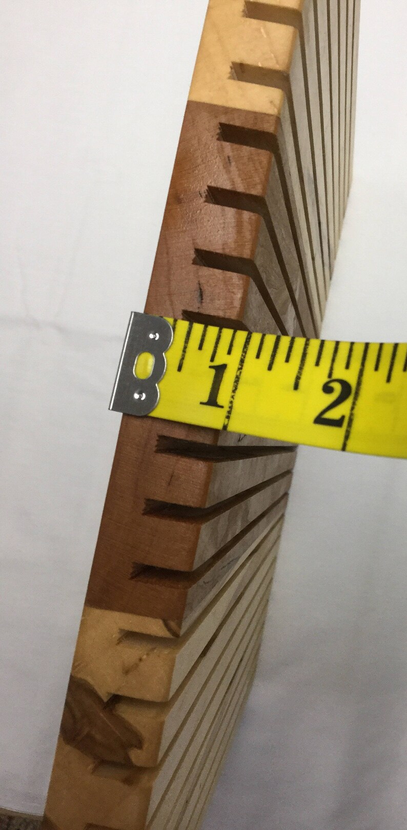 Medium Quilting Ruler Rack Solid Wood Decorative Tabletop Etsy