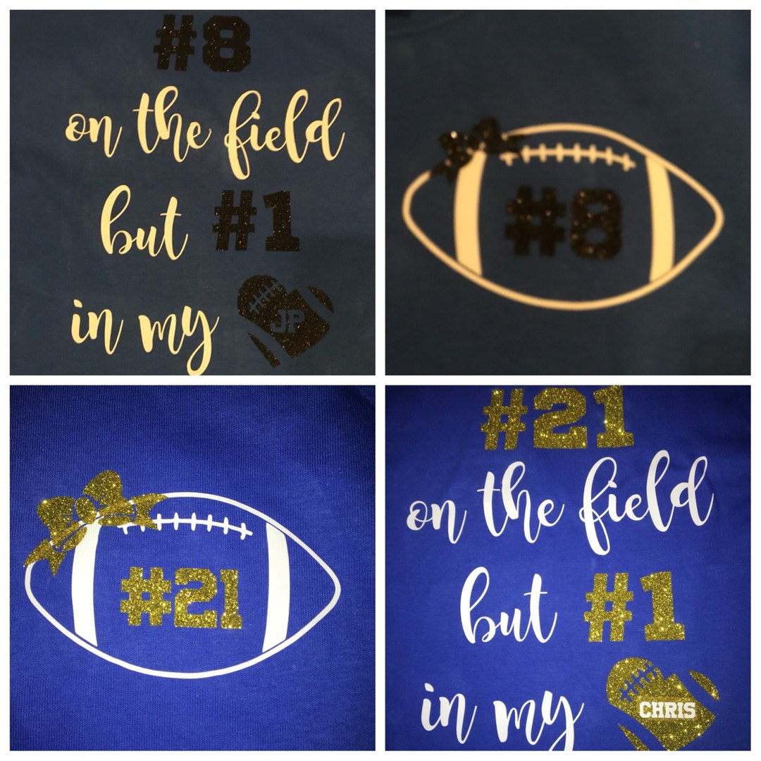 Football Girlfriend Shirt Custom Football Shirt Football Etsy