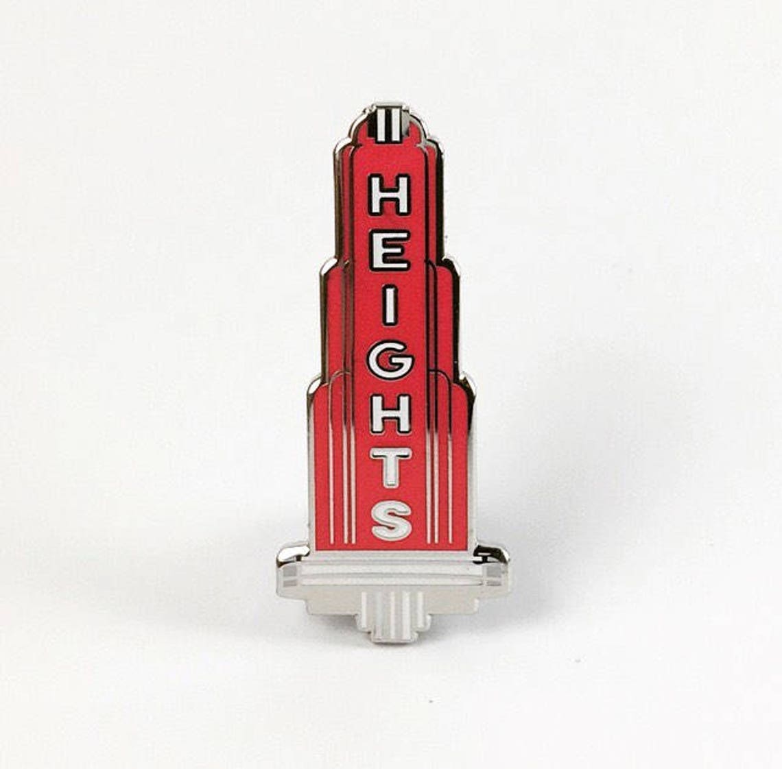 Heights Theater Sign Houston Texas Etsy