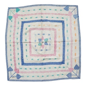 Antikes Vintage Kantha Baby gequiltet bestickt Kantha aus Westbengalen 1930er Jahre
