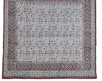 Antico ornamento da parete indiano Kalamkari