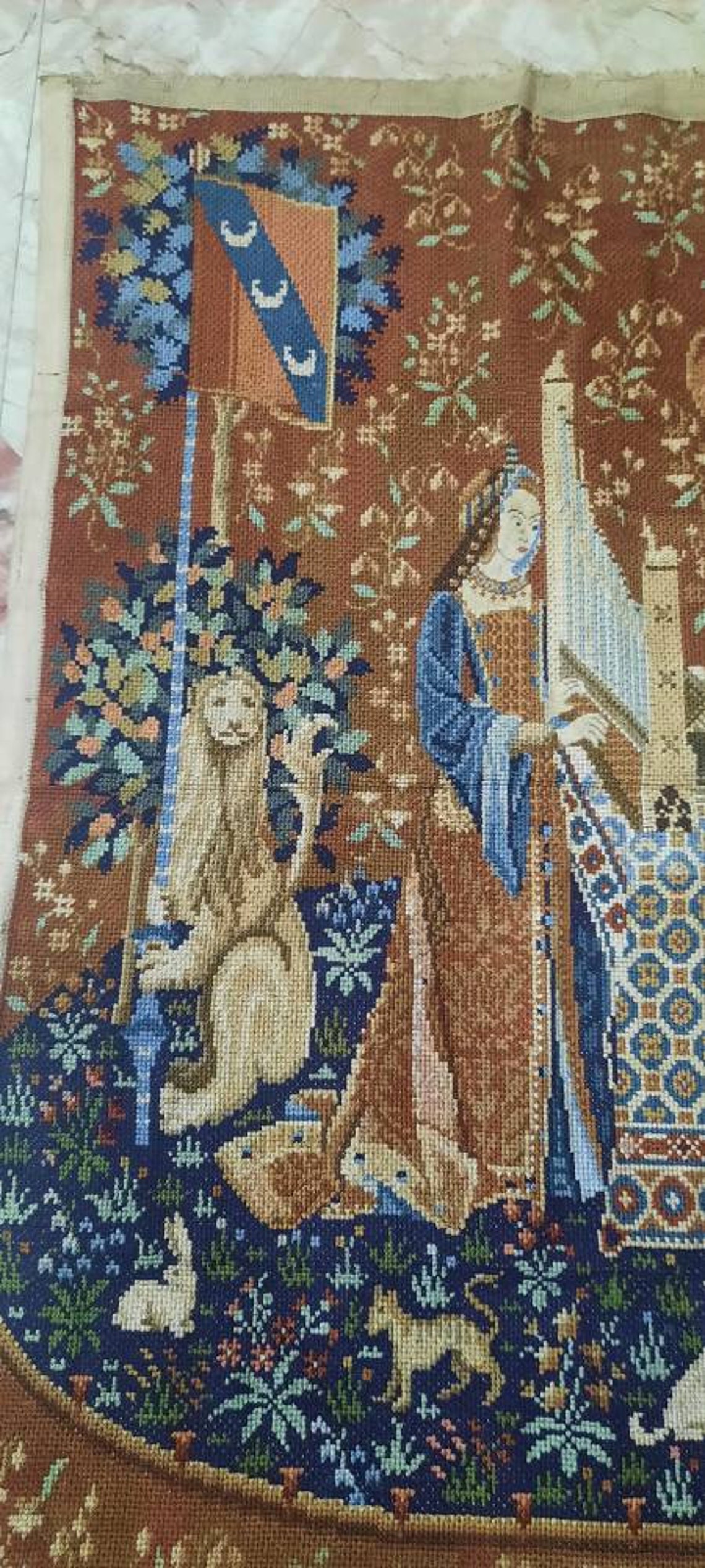 The Lady and the Unicorn Tapestries Etsy