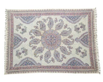 Blocco di legno antico Kalamkari stampato
