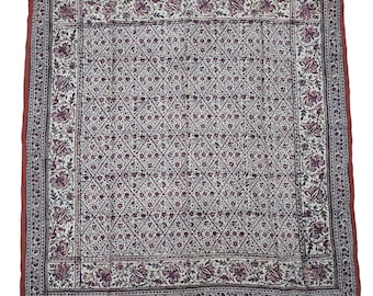 Antico arredamento da parete indiano Kalamkari