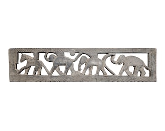 Decorative Wooden Santhal panel, wedding palanquin Rahi Santhal, Central India