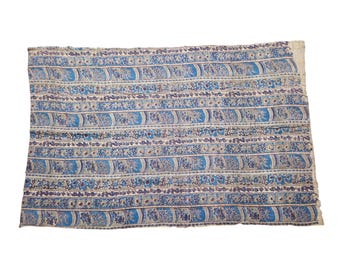 Blocco di legno antico Kalamkari stampato