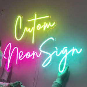 Create Your Quote Custom Neon Sign, Custom Led Sign, Led Sign Custom, Customized Neon Sign, Neon Sign Custom, Custom Led Neon Sign
