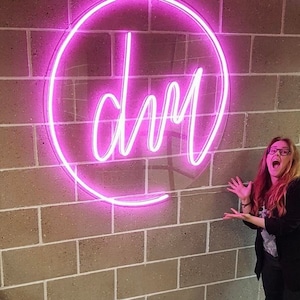 Your LOGO neon sign, Custom business neon sign, Business company logo, Custom neon sign