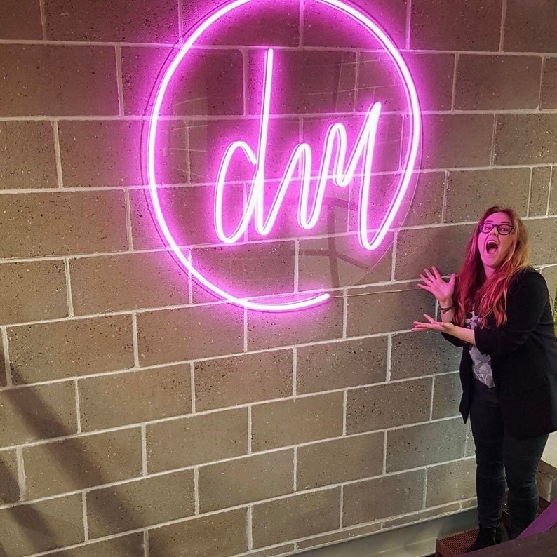 Your LOGO Neon Sign Custom Business Neon Sign Business Etsy