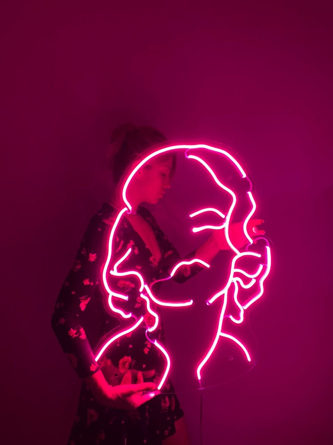 Make a your custom personalized neon sign LED Word Wedding Etsy