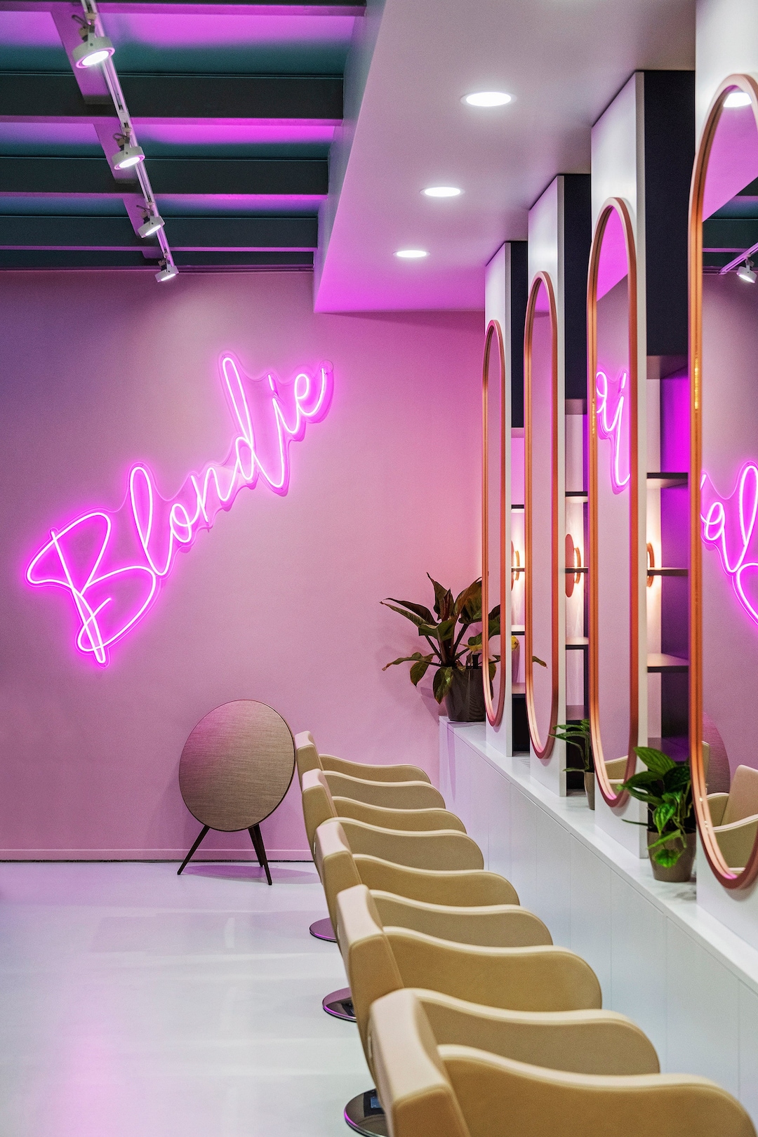 Blondie Neon Sign, Beauty Salon Neon Sign, Salon Business Logo Sign ...