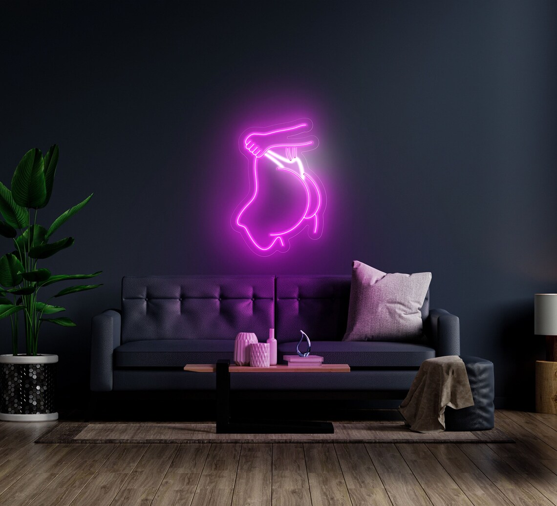 Body Wall Decor Woman Body Neon Sign Girl Neon Sign Girl Etsy