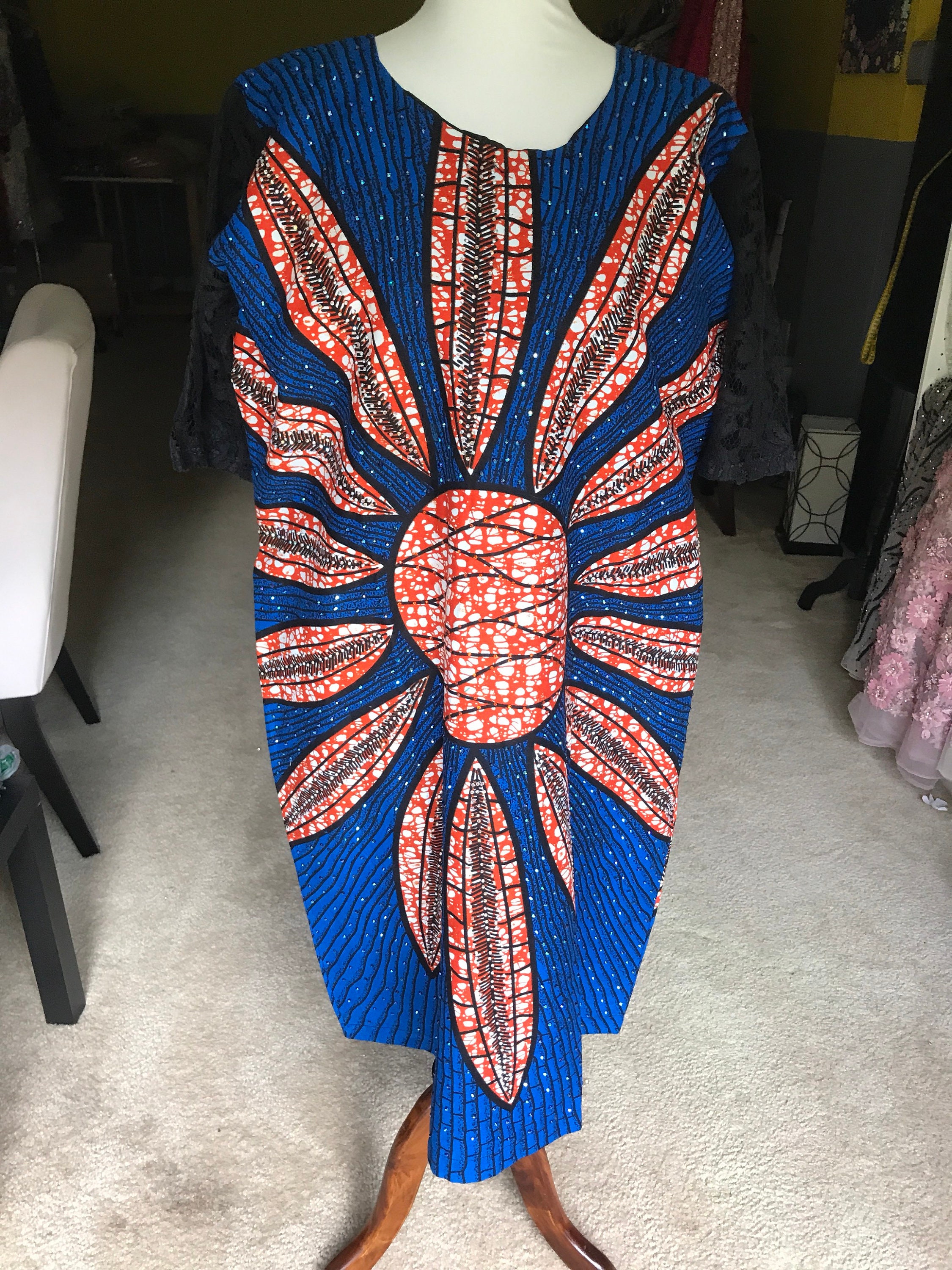 Stoned ankara gowns 2025
