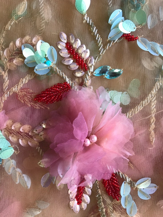 Superbe à Coutute coloré à Superbe la main en Tulle tissu--vendu par yard 9ff59e Superbe à Coutute coloré à Superbe la main en Tulle tissu--vendu par yard 9ff59e