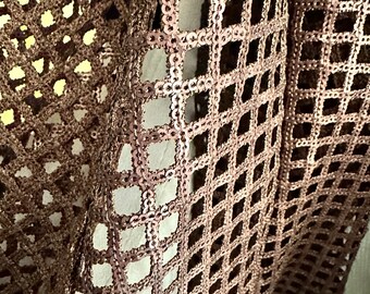 Exquisite European Dark Brown Fabric — Sold Per Yard