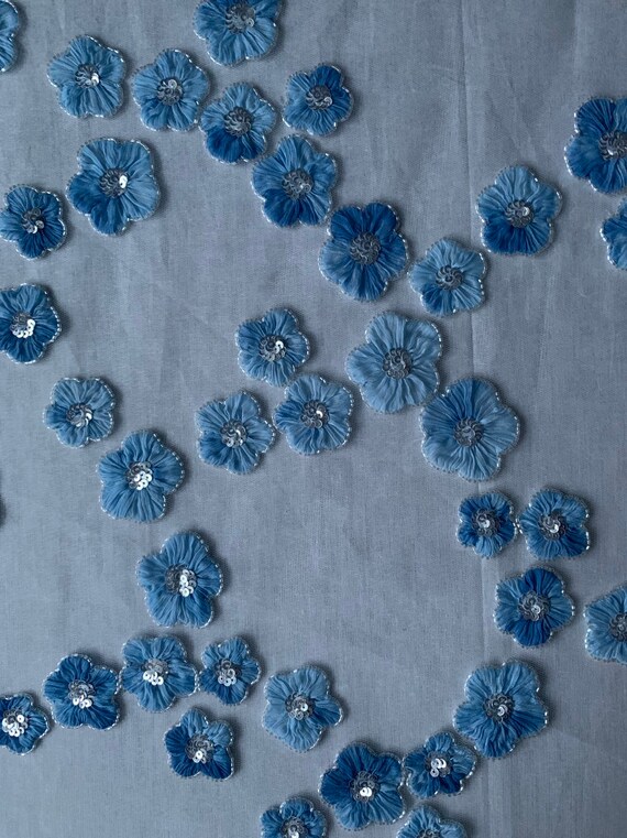 Superbe exclusif fait à la main en perles et et et paillettes pétales de Tulle tissu--4 mètres 9f6eec Superbe exclusif fait à la main en perles et et et paillettes pétales de Tulle tissu--4 mètres 9f6eec