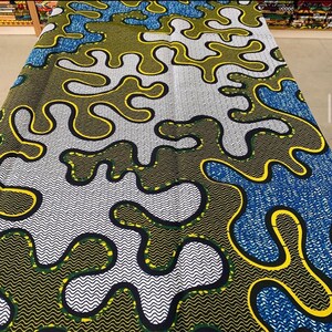 Stunning Ankara African Print Fabric- 1 piece- 6 yards