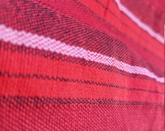 Red striped Artisan Ecuador Chef Pants