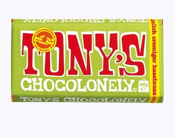 Tony's Chocolonely Scatola di cioccolatini misti Confezione regalo carina Idea regalo di compleanno 10 cioccolatini da 180 gr.