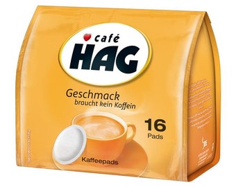Coffee Hag Pads decaffeinated 16 pads x 6