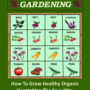 Square Foot Gardening Ebook - Growing Vegetables In 16 Square Feet