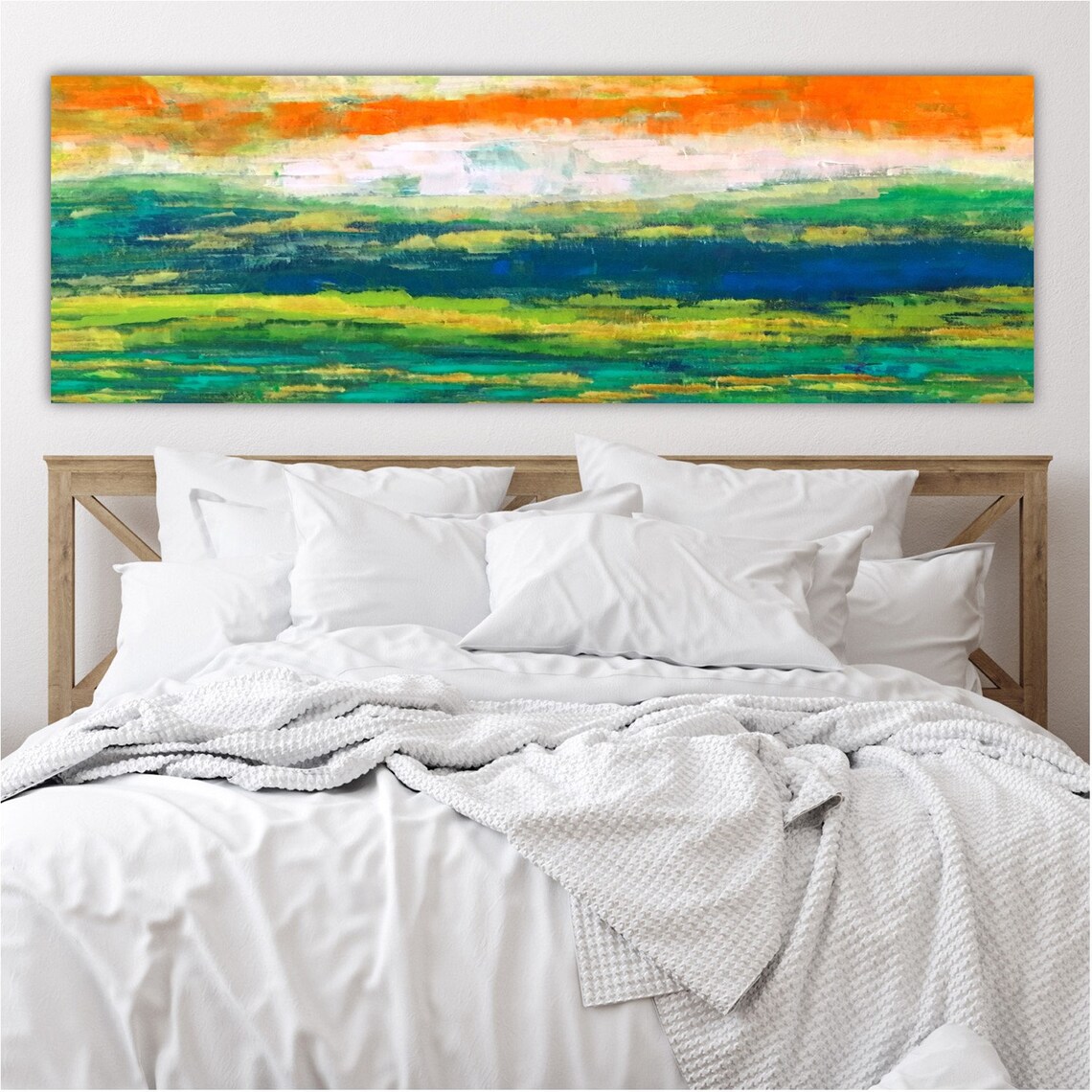 Large Bedroom Wall Decor Over the Bed Master Bedroom Wall Art Etsy