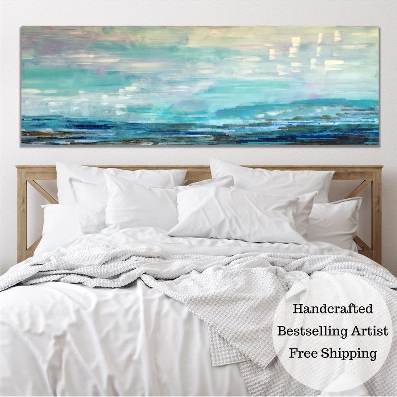 Large Wall Art 40x60 20x60 Master Bedroom Wall Decor Over Bed | Etsy