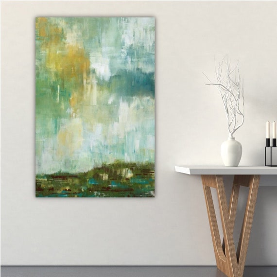 Landscape Art Print Watercolor Painting Wall Decor Abstract Wall Art