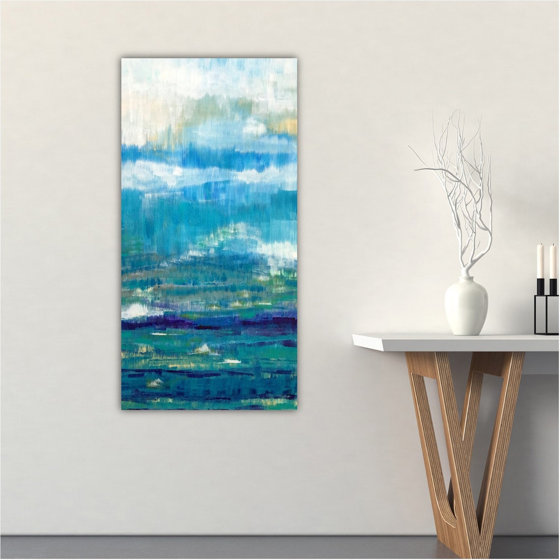 Long Narrow Vertical Wall Art Print Vertical Framed Art Etsy