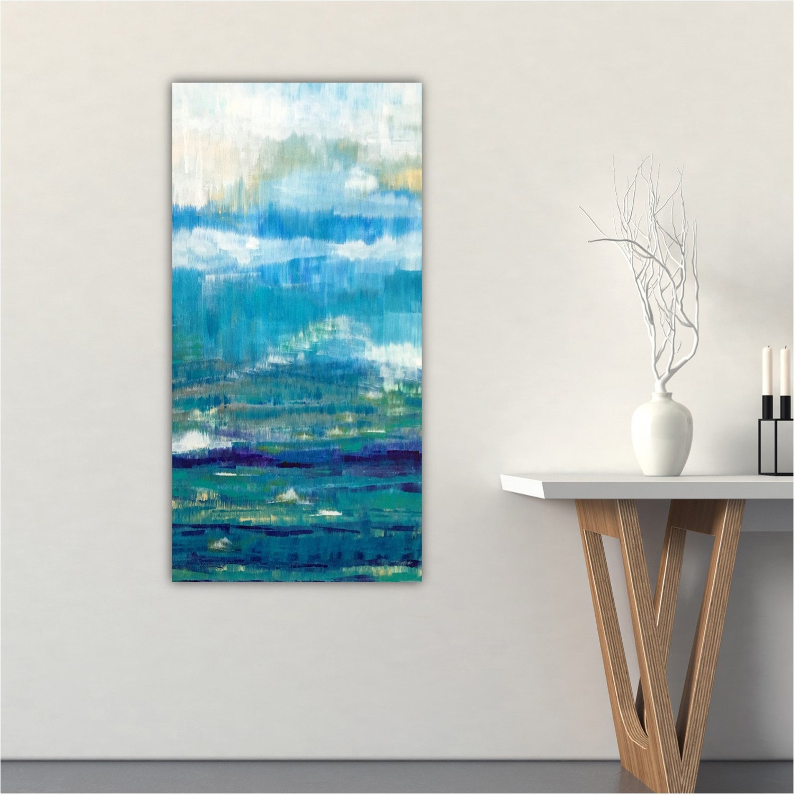 Long Narrow Vertical Wall Art Print Vertical Framed Art Etsy.de