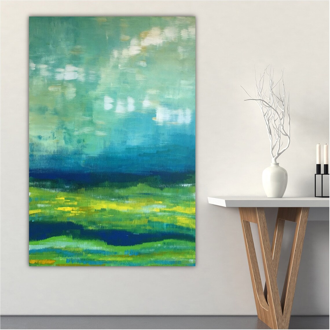 Canvas Art for Bedroom Wall Art Over the Bed Original - Etsy