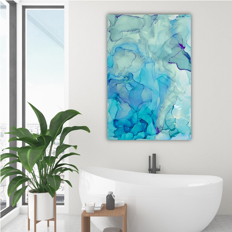 Large Vertical Wall Art Canvas Tall Vertical Art Wall Art - Etsy