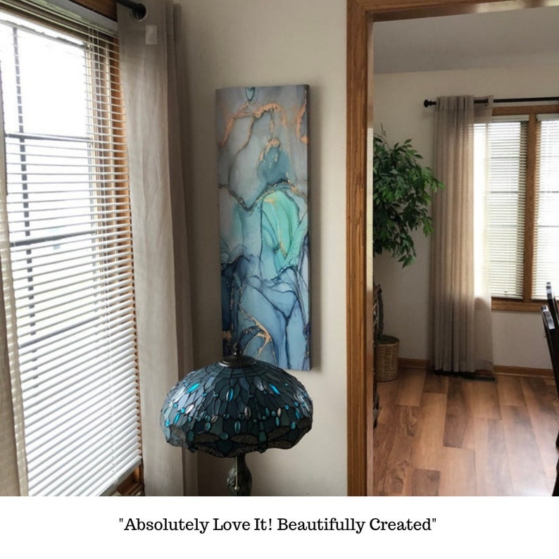 Vertical Wall Decor for Living Room Tall Skinny Art Vertical Etsy